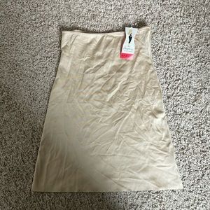 NWT Spanx nude half slip